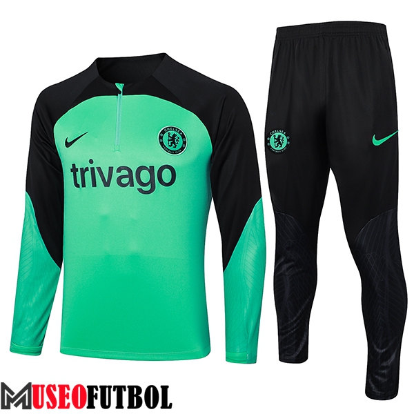 Chandal Equipos De Futbol FC Chelsea Verde/Negro 2023/2024