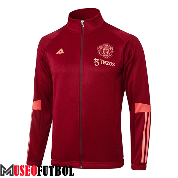 Chaquetas Futbol Manchester United Rojo/Rosa 2023/2024