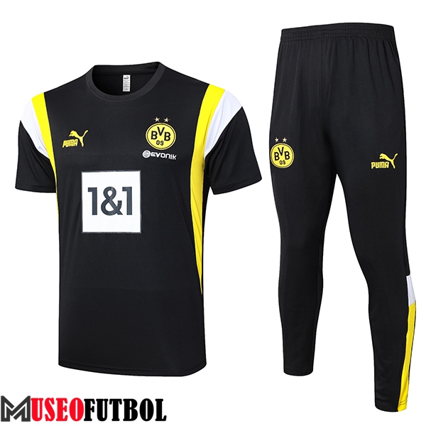 Camiseta Entrenamiento + Pantalones Dortmund Negro 2023/2024