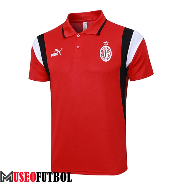 Camiseta Polo AC Milan Rojo 2023/2024 -04