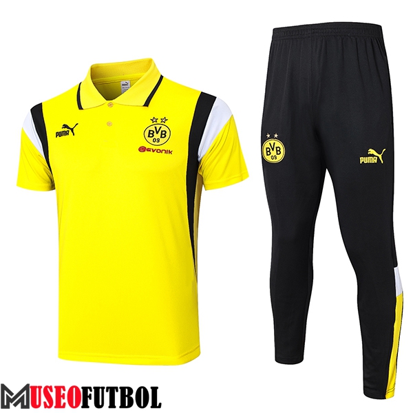 Camiseta Polo Dortmund Amarillo 2023/2024 -02