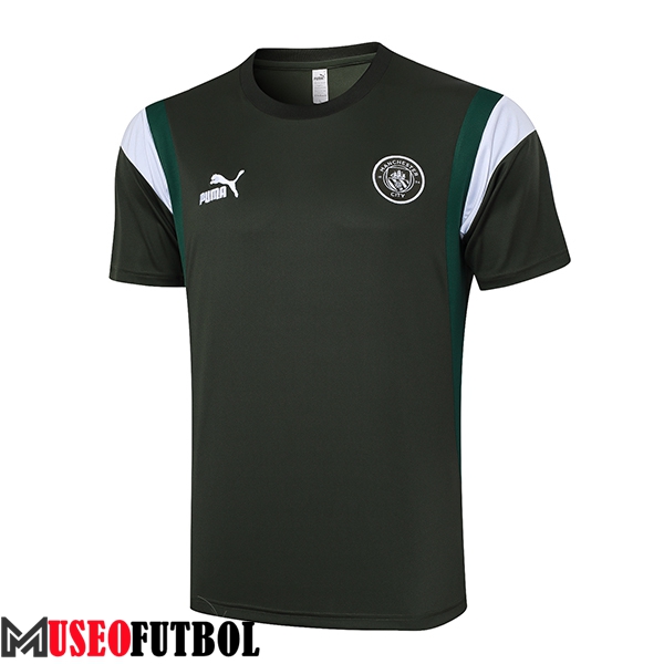 Camiseta Entrenamiento Manchester City Gris 2023/2024 -02