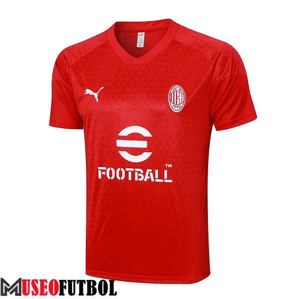 Camiseta Entrenamiento AC Milan Rojo 2023/2024 -02