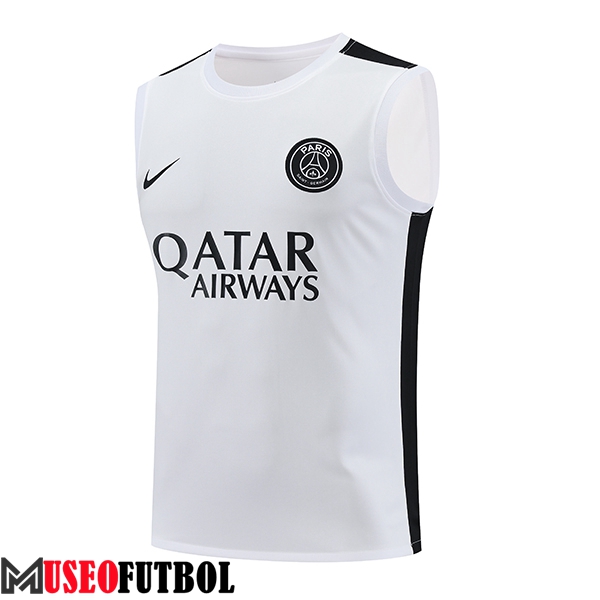 Chalecos De Futbol PSG Blanco 2023/2024 -03