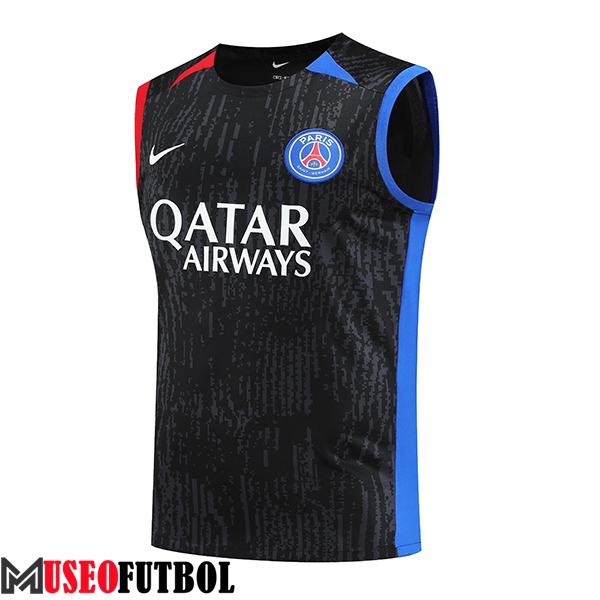 Chalecos De Futbol PSG Negro 2023/2024 -03