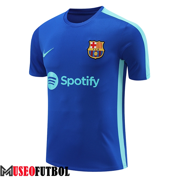 Camiseta Entrenamiento FC Barcelona Azul 2023/2024 -03