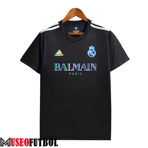 Camiseta Entrenamiento Real Madrid Negro 2023/2024 -04