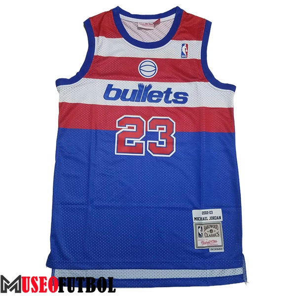 Camisetas De Futbol Washington Wizards (JORDAN #23) 2023/24 Azul