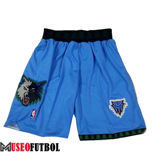 Cortos NBA Minnesota Timberwolves 2023/24 Azul