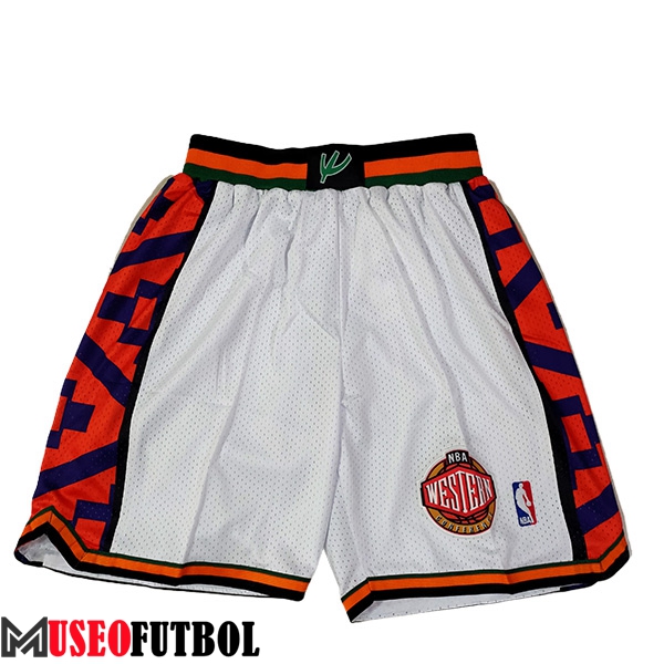 Cortos NBA American All-Star 2023/24 Blanco/Rojo