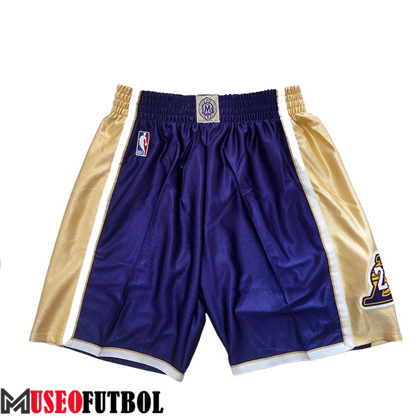 Cortos NBA Los Angeles Lakers 2023/24 Azul/Amarillo -04