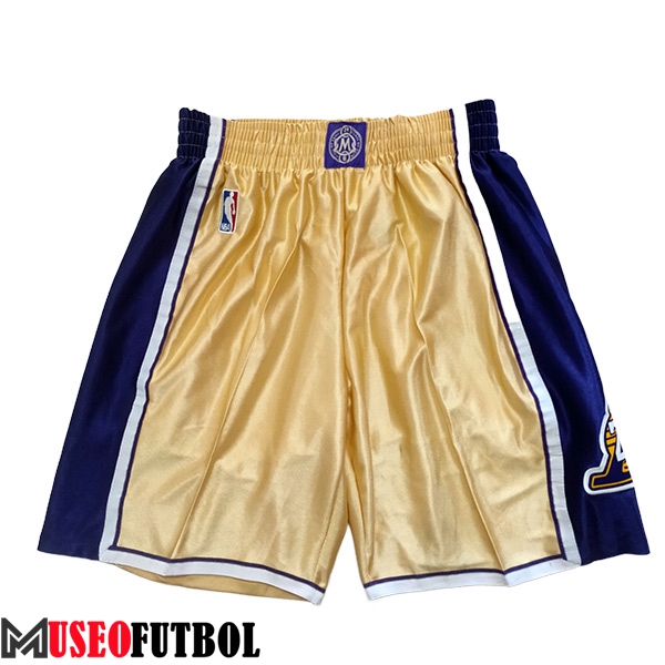 Cortos NBA Los Angeles Lakers 2023/24 Amarillo/Azul -05