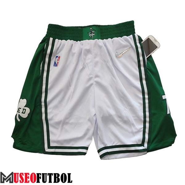 Cortos NBA Boston Celtics 2023/24 Blanco/Verde