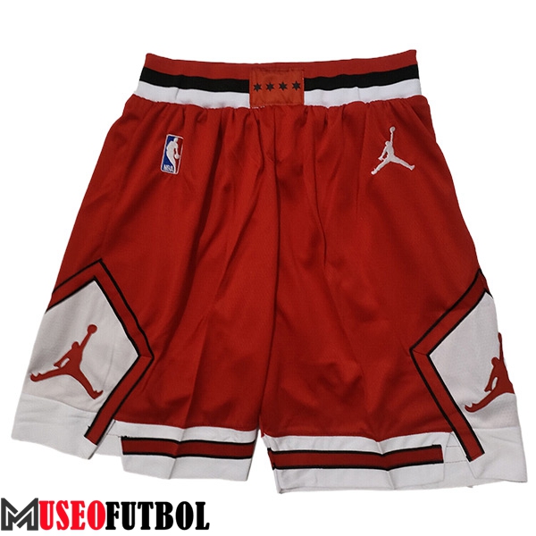 Cortos NBA Chicago Bulls 2023/24 Rojo