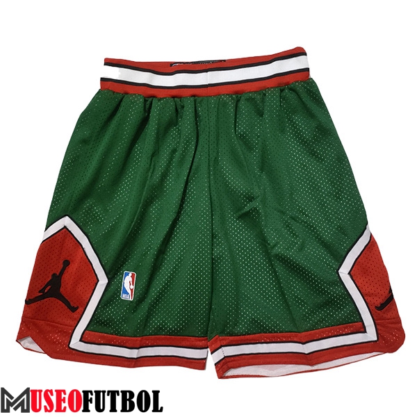 Cortos NBA Chicago Bulls 2023/24 Verde