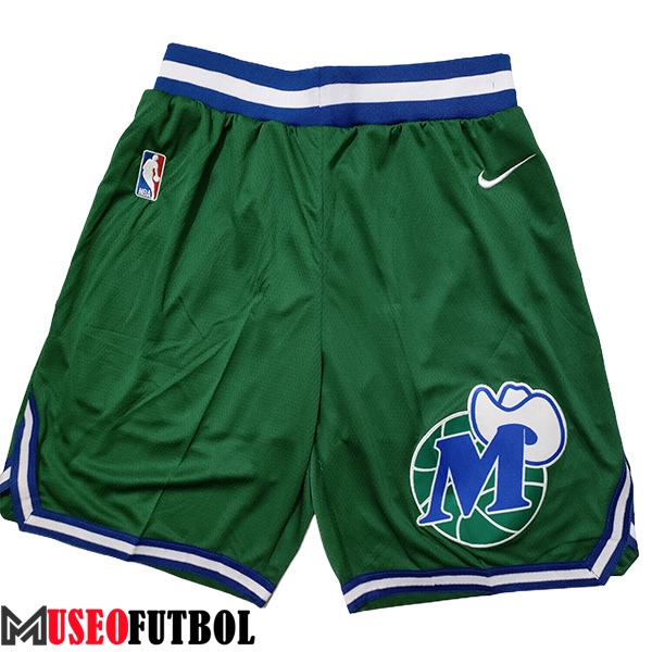 Cortos NBA Dallas Mavericks 2023/24 Verde