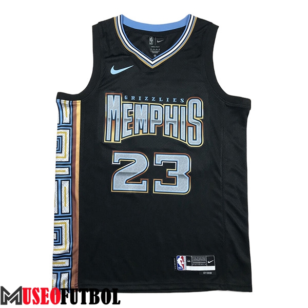 Camisetas De Futbol Memphis Grizzlies (Rosa #23) 2023/24 Negro