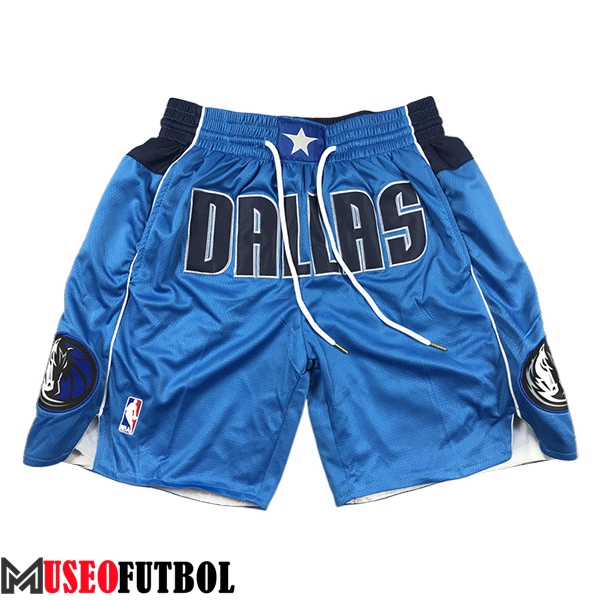 Cortos NBA Dallas Mavericks 2023/24 Azul