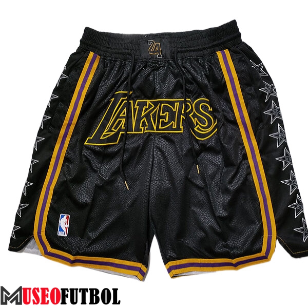 Cortos NBA Los Angeles Lakers 2023/24 Negro -04