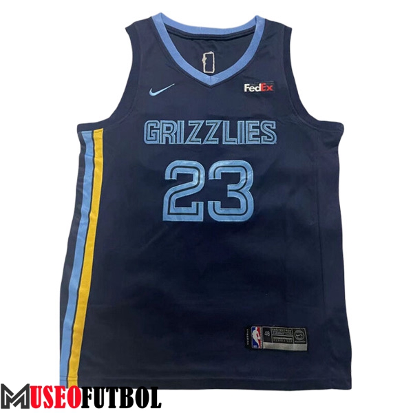 Camisetas De Futbol Memphis Grizzlies (Rosa #23) 2023/24 Azul Oscuro