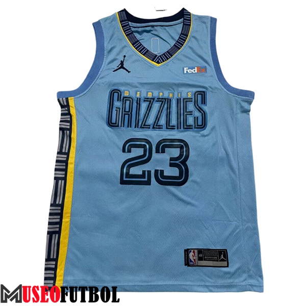 Camisetas De Futbol Memphis Grizzlies (Rosa #23) 2023/24 Azul -02