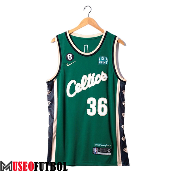 Camisetas De Futbol Boston Celtics (SMART #36) 2023/24 Verde