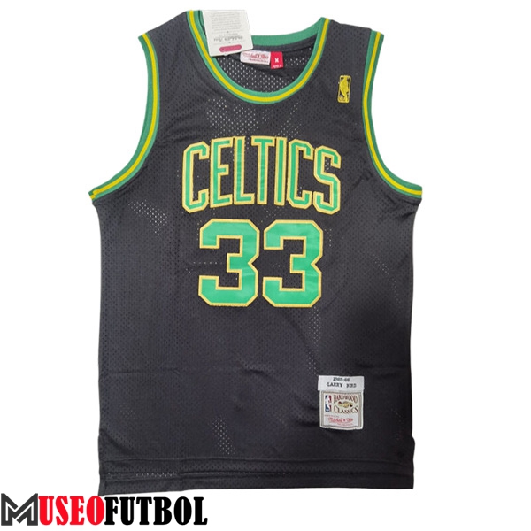 Camisetas De Futbol Boston Celtics (BIRD #33) 2023/24 Negro