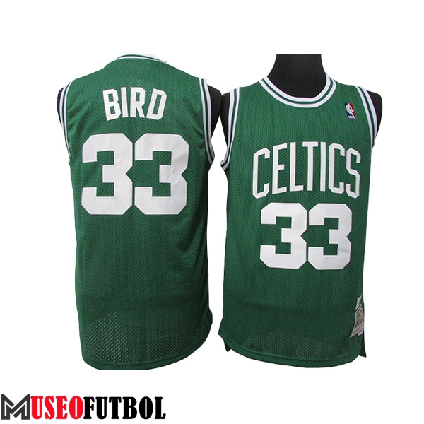 Camisetas De Futbol Boston Celtics (BIRD #33) 2023/24 Verde -03