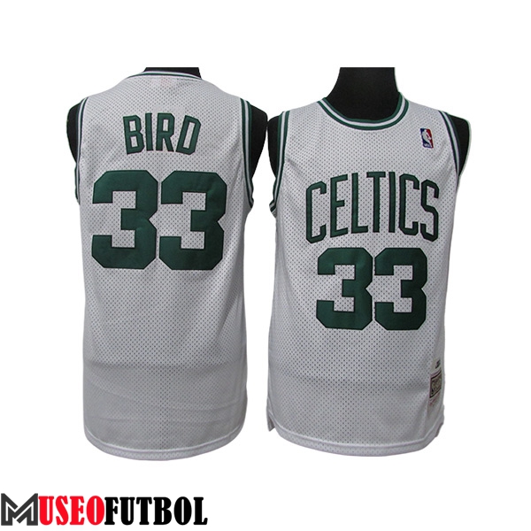 Camisetas De Futbol Boston Celtics (BIRD #33) 2023/24 Blanco -02