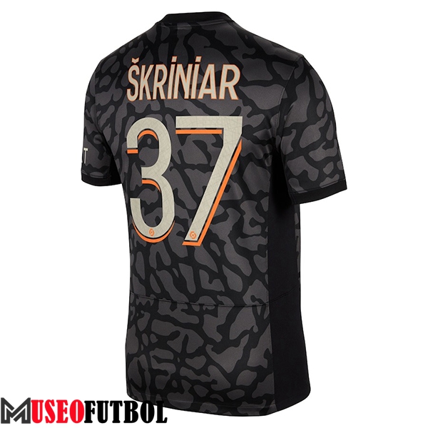 Camisetas De Futbol PSG (SKRINIAR #37) 2023/2024 Tercera