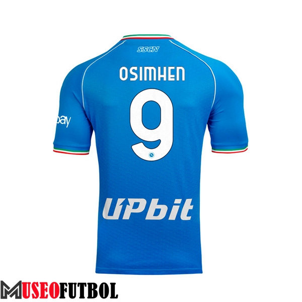 Camisetas De Futbol SSC Napoli (OSIMHEN #9) 2023/2024 Primera