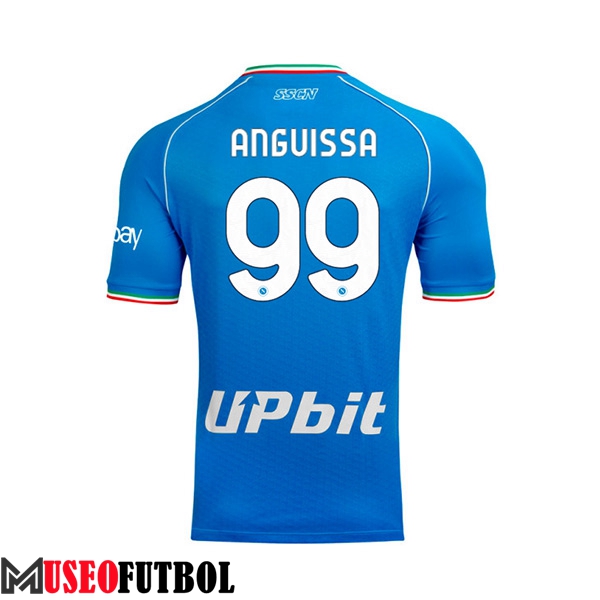 Camisetas De Futbol SSC Napoli (ANGUISSA #99) 2023/2024 Primera