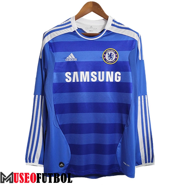 Camisetas De Futbol FC Chelsea Retro Manga Largas Primera 2011/2012