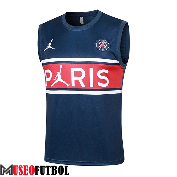 Chalecos De Futbol Jordan PSG Azul/Rojo 2024/2025