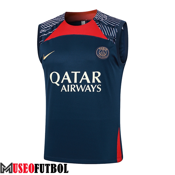 Chalecos De Futbol PSG Azul Oscuro 2024/2025