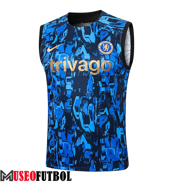 Chalecos De Futbol FC Chelsea Azul/Negro 2024/2025