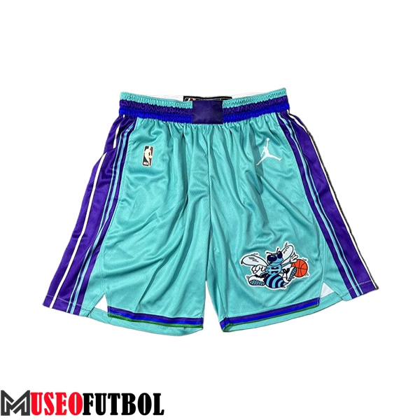 Cortos NBA Charlotte Hornets 2024/25 Azul