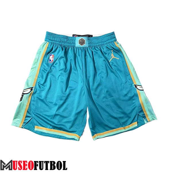 Cortos NBA Charlotte Hornets 2024/25 Azul/Verde