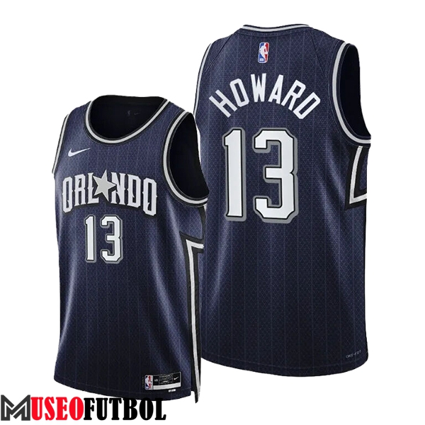 Camisetas De Futbol Orlando Magic (HOWARD #13) 2024/25 Negro/Gris