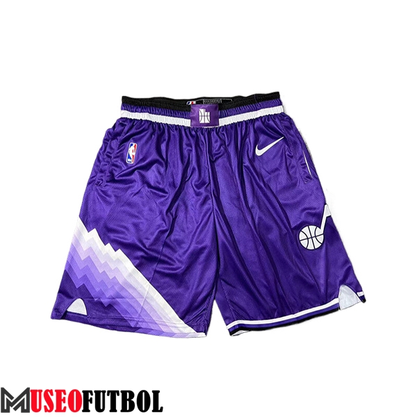 Cortos NBA Utah Jazz 2024/25 Violeta/Blanco