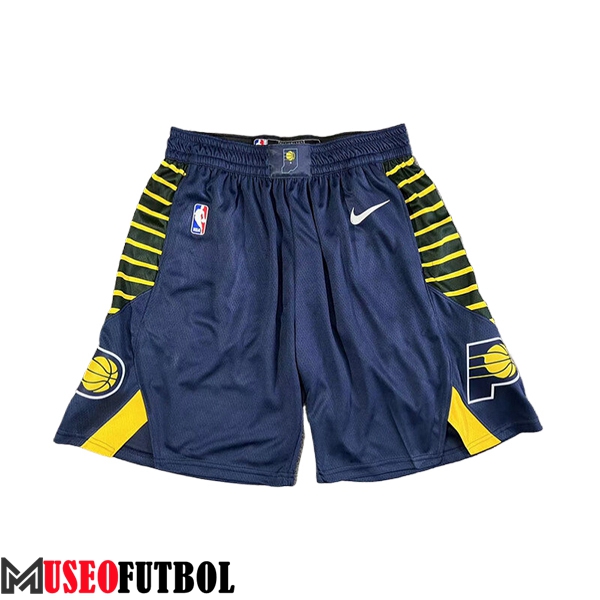 Cortos NBA Indiana Pacers 2024/25 Azul/Amarillo