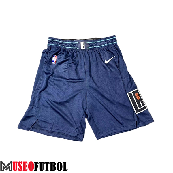 Cortos NBA Los Angeles Clippers 2024/25 Azul Oscuro