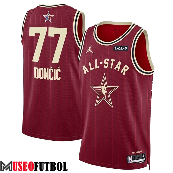 Camisetas De Futbol American All-Star (DONCIC #77) 2024/25 Rojo/Amarillo