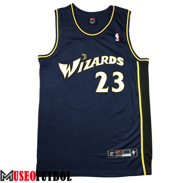 Camisetas Washington Wizards (JORDAN #23) 2024/25 Azul/Blanco/Amarillo