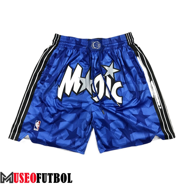 Cortos NBA Orlando Magic 2024/25 Negro/Azul/Blanco