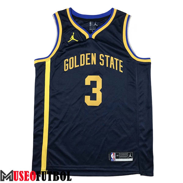 Camisetas Golden State Warriors (PAUL #3) 2024/25 Azul Oscuro