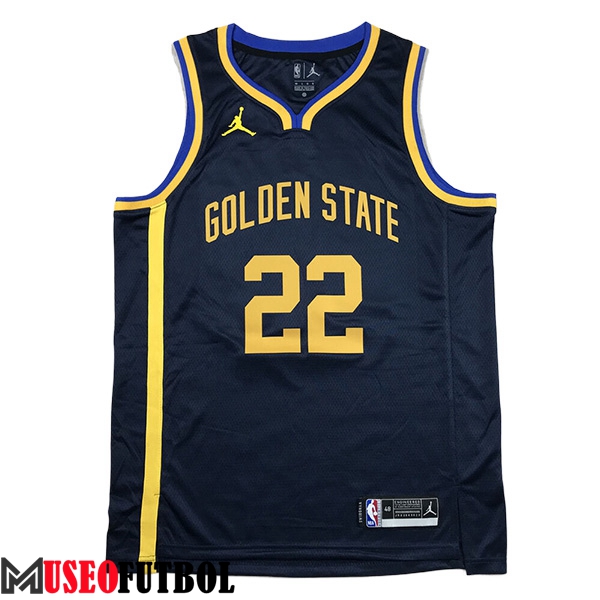 Camisetas Golden State Warriors (WIGGINS #22) 2024/25 Azul Oscuro