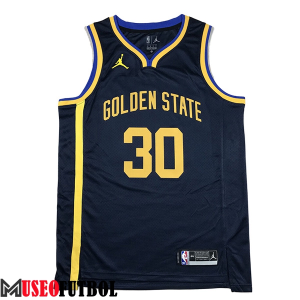 Camisetas Golden State Warriors (CURRY #30) 2024/25 Azul Oscuro