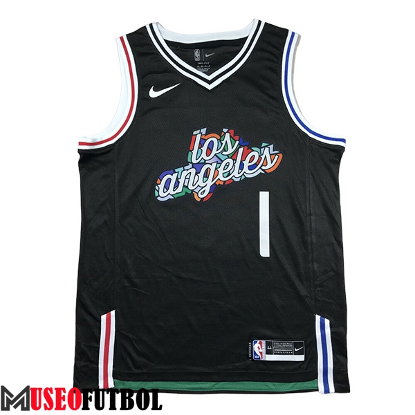 Camisetas Los Angeles Clippers (HARDEN #1) 2024/25 Negro