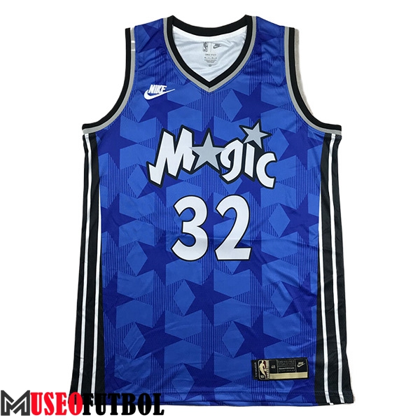 Camisetas Orlando Magic (O'NEAL #32) 2024/25 Azul/Negro/Blanco